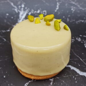 Entremet pistache