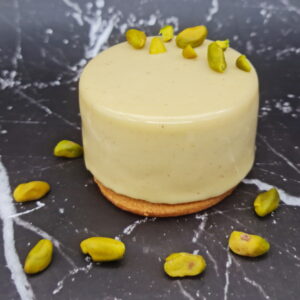 Entremet pistache