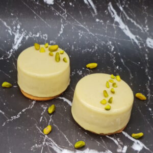 Entremet pistache