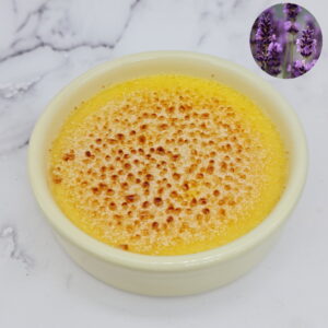 Crème brûlée au miel de lavande