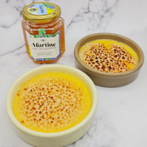 Crème brûlée au miel de lavande