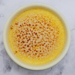 Crème brûlée au miel de lavande