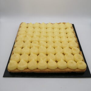 Tarte citron carrée