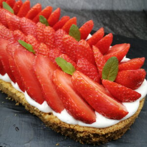 Tarte aux fraises