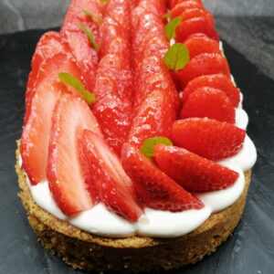 Tarte aux fraises