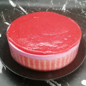 Bavarois aux fraises