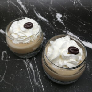 Panna cotta au café