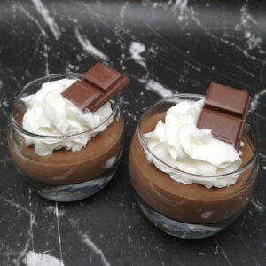 Panna cotta au chocolat