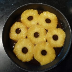 Tarte renversée à l'ananas