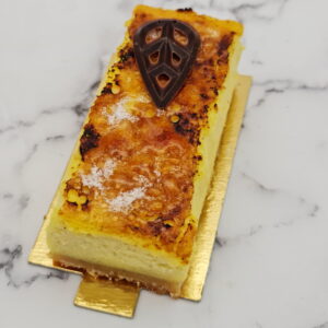 Gâteau crème brulée