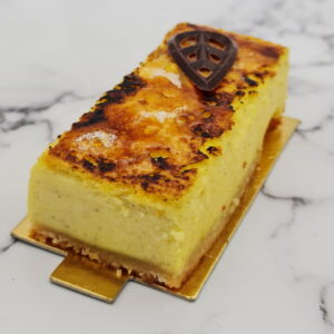 Gâteau crème brulée