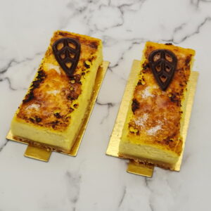 Gâteau crème brulée