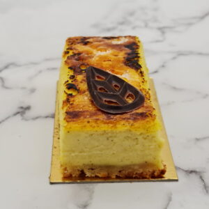 Gâteau crème brulée