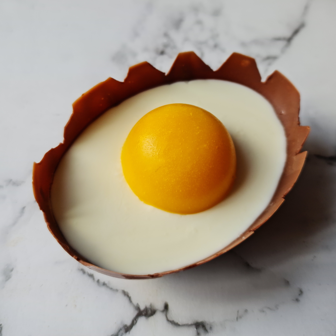 Panna cotta œuf au plat - Les délices 31