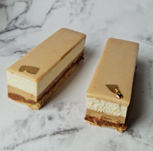 Gâteau vanille et praliné