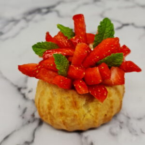 Choux aux fraises