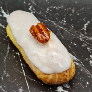 Eclair vanille et pécan