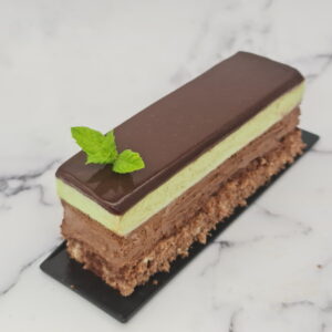 Gâteau menthe chocolat