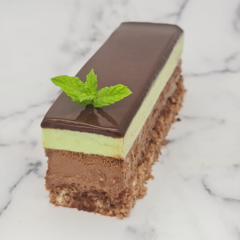 Gâteau menthe chocolat