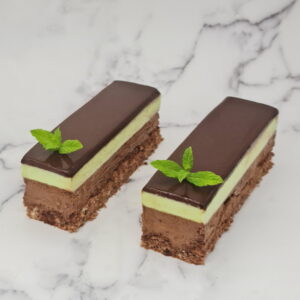 Gâteau menthe chocolat