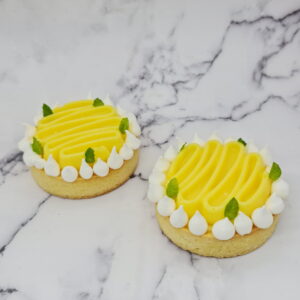 Tartelette citron et menthe