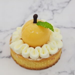 Tarte pêche