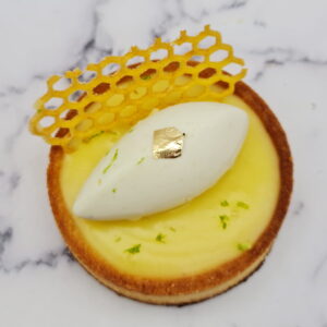 Tartelette citron et verveine