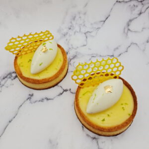 Tartelette citron et verveine