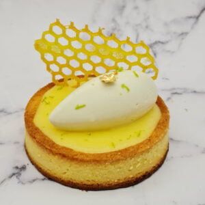 Tartelette citron et verveine