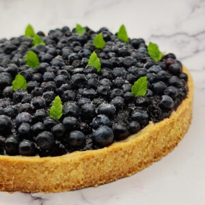 Tarte aux myrtilles