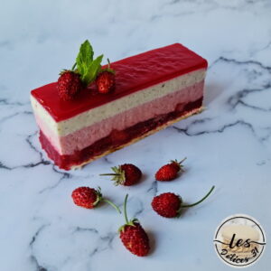 Gâteau fraises et vanille