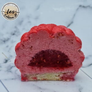 Entremet framboise