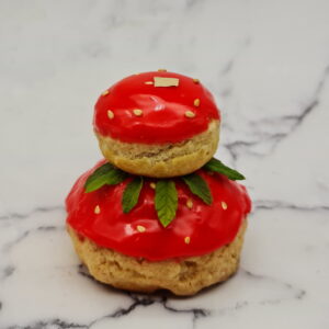 Religieuse fraise