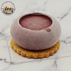 Entremet myrtilles et meringue