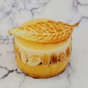 Tartelette poire et praliné