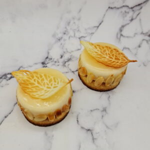 Tartelette poire et praliné