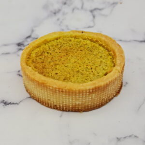 Tartelette pistache et fleur d'oranger