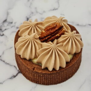 Tartelette café, chocolat et pécan