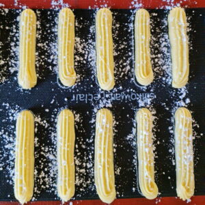 Eclair pistaches