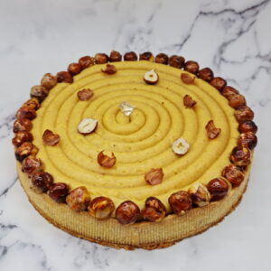 Tarte noisette et dulcey