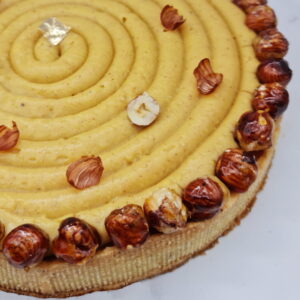 Tarte noisette et dulcey