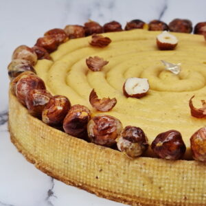 Tarte noisette et dulcey