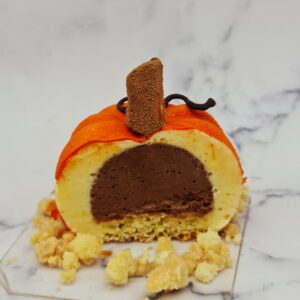 Entremet orange et chocolat