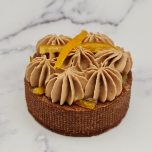 Tarte chocolat et orange