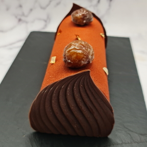 Bûche marrons