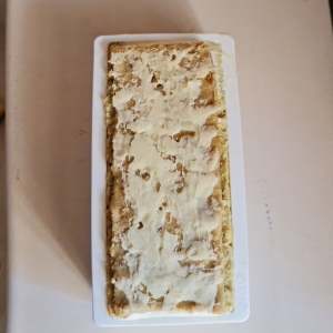 Bûche pistache et fleur d'oranger