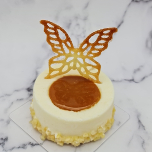 Bavarois poire et caramel