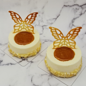 Bavarois poire et caramel