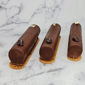 Entremet café noisettes