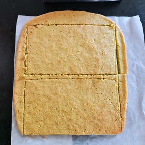 Gâteau pistache et fleur d'oranger